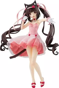POP UP PARADE Nekopara Chocolat коктейльное платье Ver. Готовая фигурка, окрашенная в пластик, без масштаба.