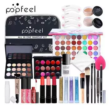 POPFEEL Net Red Set Cosmetics Makeup Полный набор косметики оптом