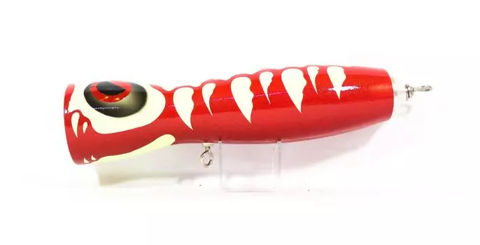 Поппер ручной работы Skeleton Glow Floating 190 мм 130 грамм Красный (1010)