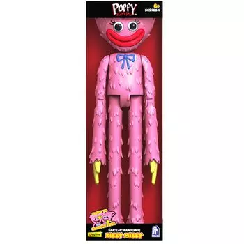 Poppy Playtime Kissy Missy Deluxe Action Figure дюймовая серия - Face-Changing (12 высокий, 1) [Официально лицензировано] розовый