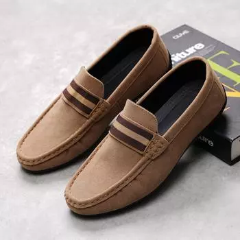 Popular Doudou shoes men s high-quality men s shoes with one foot on loafers live broadcast new shoes men 39 хаки