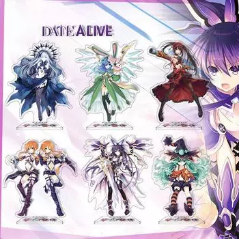 Популярная аниме-модель Date A Live, стенд, брелок-таблетка, Yatogami Tohka Tobiichi, оригами, Tokisaki Kurumi, акриловый стенд 1