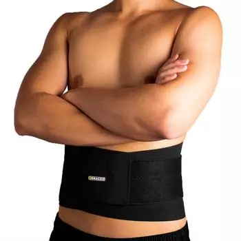 Пояс Bracoo BS30 для спины, черный L/XL чёрный