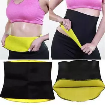 Пояс для похудения, триммер для талии, сжигатель жира, обертывание для йоги, спортивный пояс, корсет для упражнений, коррекция фигуры M