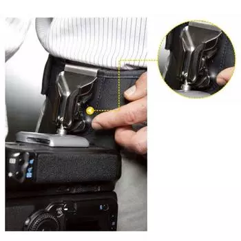 Поясной ремень для камеры DSLR, держатель с одной пряжкой, кобура-вешалка для Canon Nikon Pentax DSLR
