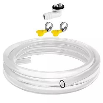 Portable Air Conditioner Drain Hose Set with Connector Air Conditioner Drainage Solution Easy to Install Drain Hose