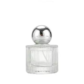 Portable Clear Transparent Bottle Refillable Atomizer Press type Glass Bottle Rechargeable 40ml Liquid Sprayer Travel