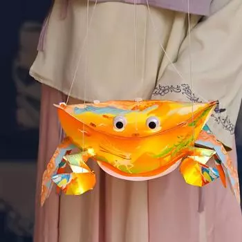 Portable Crab Glowing Lantern Waterproof Three-dimensional Lantern Mid-Autumn Festival