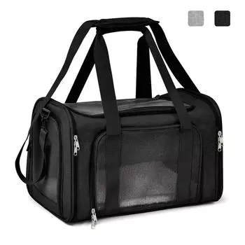 Portable Dog Carrier Bag Cat Bags Travel Mesh Breathable Handbag Foldable Transport Bag for Small Dogs Cats Outgoing