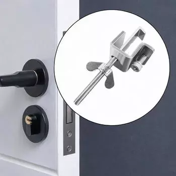 Portable Door Lock Home Security Locker for Travelers College Apartment