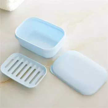 Portable Drain Soap Boxs Outdoors Travel Camping Multifunctional Detachable Sealed Handmade Soap Boxs Home Bathroom Accessories