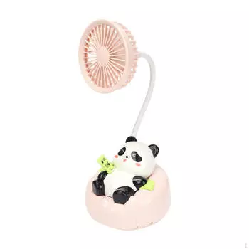 Portable Fan Desktop Rotating,Rechargeable,Compact,Handheld Phone Holder for Home Dormitory розовый