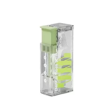 Portable Floss Box with 10pcs Dental Floss Pop Up Dental Floss Dispenser Oral Care Teeth Cleaning Tool for Home Office