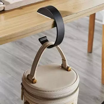 Portable Hanging Bag Hook Student Desk Side Hanging Bag Artifact Removable Mobile Handbag Holders Multi-functional Table Hook
