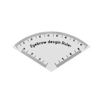 Portable Instant Brow Shaper Durable Makeup Drawing Guide Ruler Tattoo Supplies 1