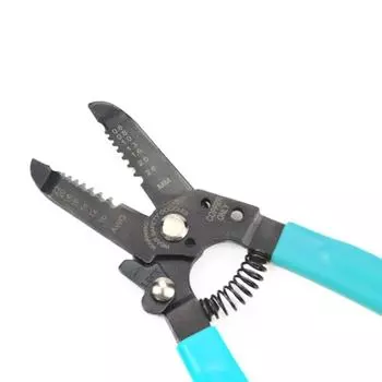 Portable Labor Saving Pliers Wire Stripper Crimper Tool Peeling Wire Cutter Picking Pliers Perfect Hand Tools Network Cabling 6 inch светло-синий