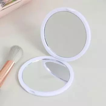 Portable Make-Up Mirror Mini Pocket Mirror Simple Hand-Held Mirror Student
