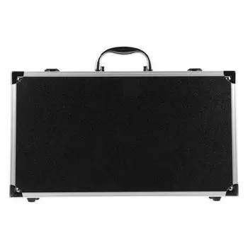 Portable Microphone Carrying Case Sponge Compartment Instrument Box Karaoke Storage Case Outdoor Microphone Carrying Case
