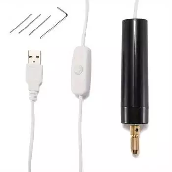 Portable mini drill: 5V USB handheld drill for jewelry making, woodworking, and metalworking