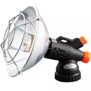 Portable Propane Heater with Protective Mesh Mini Camping Heater Stainless Steel Safe Tent Heater for Outdoor Fishing Camping