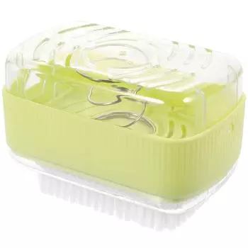Portable Soap Foaming Box with Roller ABS Material Bathroom Supplies Travel Container Drainage Holes Soap Bar Box