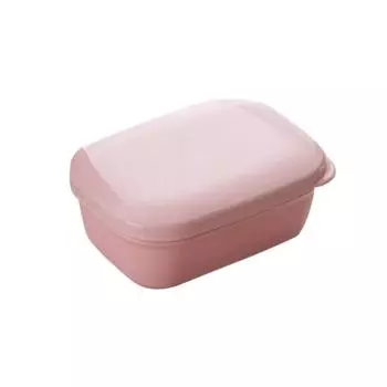 Portable Travel Plastic Box Lightweight Rectangle Soap Container Shower Soap Dispenser Holder Plastic Container