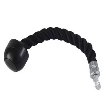 Portable Triceps Pull Down Rope Heavy Duty Stable Fitness Attachment Cable Muscle Training Multi-Use Biceps Rope