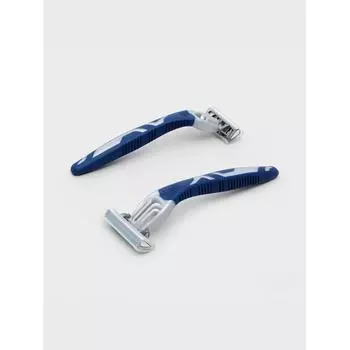 Портативная бритва Daiso Schick Quattro Titanium, упаковка из 2 шт.