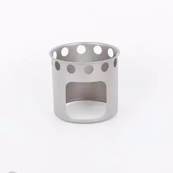 Портативная дровяная печь TOMSHOO для кемпинга, простая сборка, небольшая титановая дровяная печь для палатки