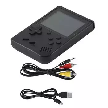 Портативная игровая консоль Clear Pictures с 8-значными играми, 6 часов игр, портативная игровая консоль в стиле ретро