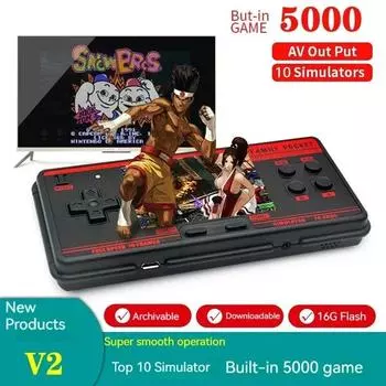 Портативная игровая консоль Fc3000, Ips Hd Screen V2, портативный M3 Retro Sup, детский симулятор F2game, поддерживает загрузку Tf