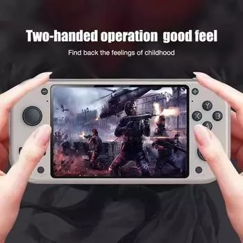 Портативная игровая консоль QWE M17 с 4,3-дюймовым HD-экраном и большим экраном, детская портативная классическая ностальгическая игровая консоль в стиле ретро PSP Arcade.
