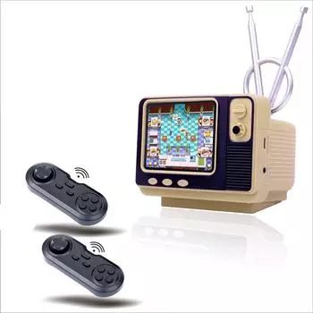 Портативная игровая консоль Retro TV, 108 бесплатных классических игр FC, поддержка подключения к телевизору, подарки для портативных видеоигр для взрослых и детей