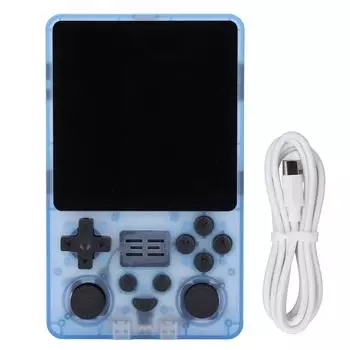 Портативная игровая консоль RGB20SX с 4-дюймовым HD-экраном и поддержкой 11 эмуляторов, портативный игровой плеер для детей Bl 16G+64G