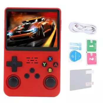 Портативная игровая консоль с 3,5-дюймовым полноразмерным экраном, портативный игровой плеер с OTG-портом для Linu 64GB