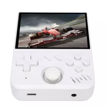 Портативная игровая консоль с экраном 3,5 дюйма, портативная ретро-игровая консоль для 64G белый
