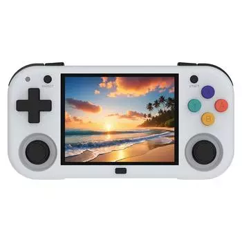 Портативная игровая консоль с экраном IPS 2,8 дюйма, ретро-симулятор, видеоплеер(Серый 64Г)