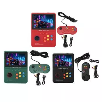 Портативная игровая консоль с открытым исходным кодом, более 10000 игр, 4-дюймовый IPS-экран, портативная видеоигра Black