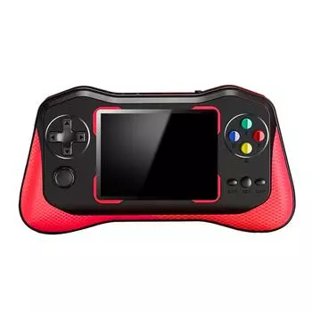 Портативная игровая консоль со встроенными 500 играми, 3,5-дюймовым HD-экраном, ретро, для детей и взрослых, подарок, мини красный