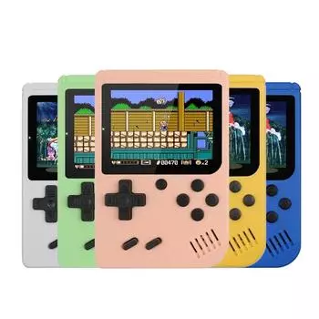 Портативная игровая консоль в стиле ретро, 800 игр, 8-битный 3,0-дюймовый цветной ЖК-дисплей, детский портативный мини-плеер для видеоигр