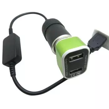 Портативный 5 В USB в 12 В автомобильный прикуриватель, конвертер «папа-мама» для автомобильных прикуривателей, видеорегистратор, видеорегистратор