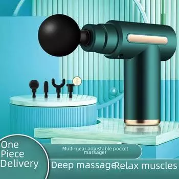 Портативный электрический ручной массажер для мышц Fascia Gun для домашнего использования