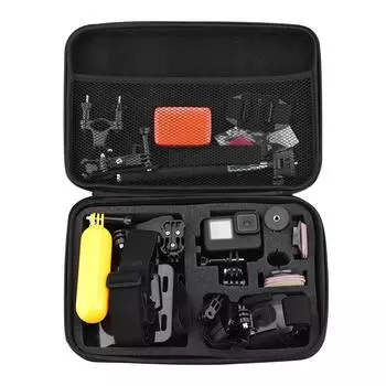 Портативный чехол для GoPro Hero 10 9 8 7, сумка для хранения, ударопрочный, водонепроницаемый, дорожный, жесткий чехол, аксессуары для экшн-камеры
