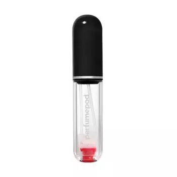 Портативный флакон для духов Travalo Perfume Pod Pure Pump, многоразовый, 5 мл, черный, 1 шт.
