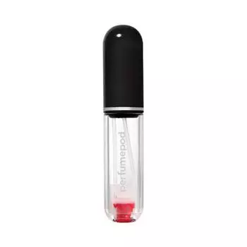 Портативный флакон для духов Travalo PerfumePod Pure Pump, многоразовый, 5 мл, черный, 1 шт.