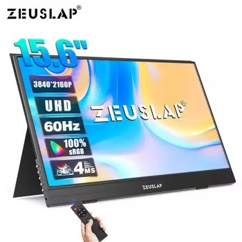 Портативный монитор ZEUSLAP AK156 15.6 inch чёрный
