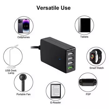 Портативный USB-адаптер для зарядки 12 В/24 В - 5 В с зажимом для аккумулятора для смартфонов и планшетов, преобразование источника питания в автомобиль