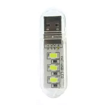 Портативный USB-зарядный ночник со светодиодной подсветкой для ПК, ноутбука, прикроватная лампа для чтения