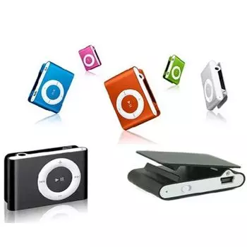 Портативный водонепроницаемый 3,5 мм металлический медиаплеер Walkman Clip MP3 Sport MP3 музыкальный плеер MP3-плеер