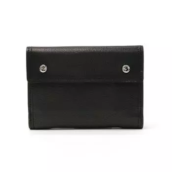 PORTER DOUBLE двойной складной кошелек с клапаном x [Porter] 129-06011 (черный оранжевый)